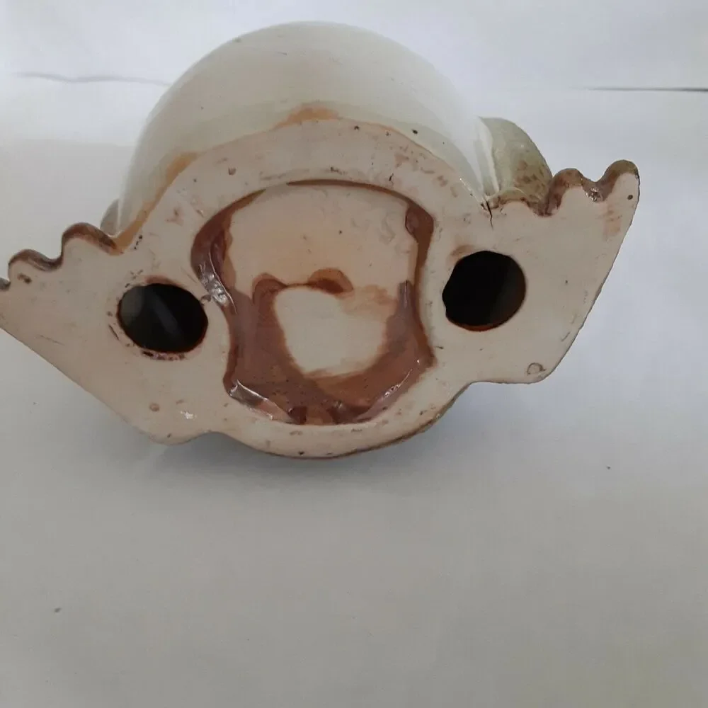 Stoneware Frog Vase,8.5